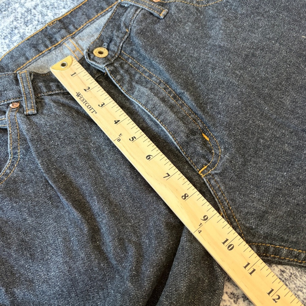 Polo Jeans Ralph Lauren Carpenter Pants Mens 29x30 Dark Wash Blue Denim Utility - Picture 4 of 8